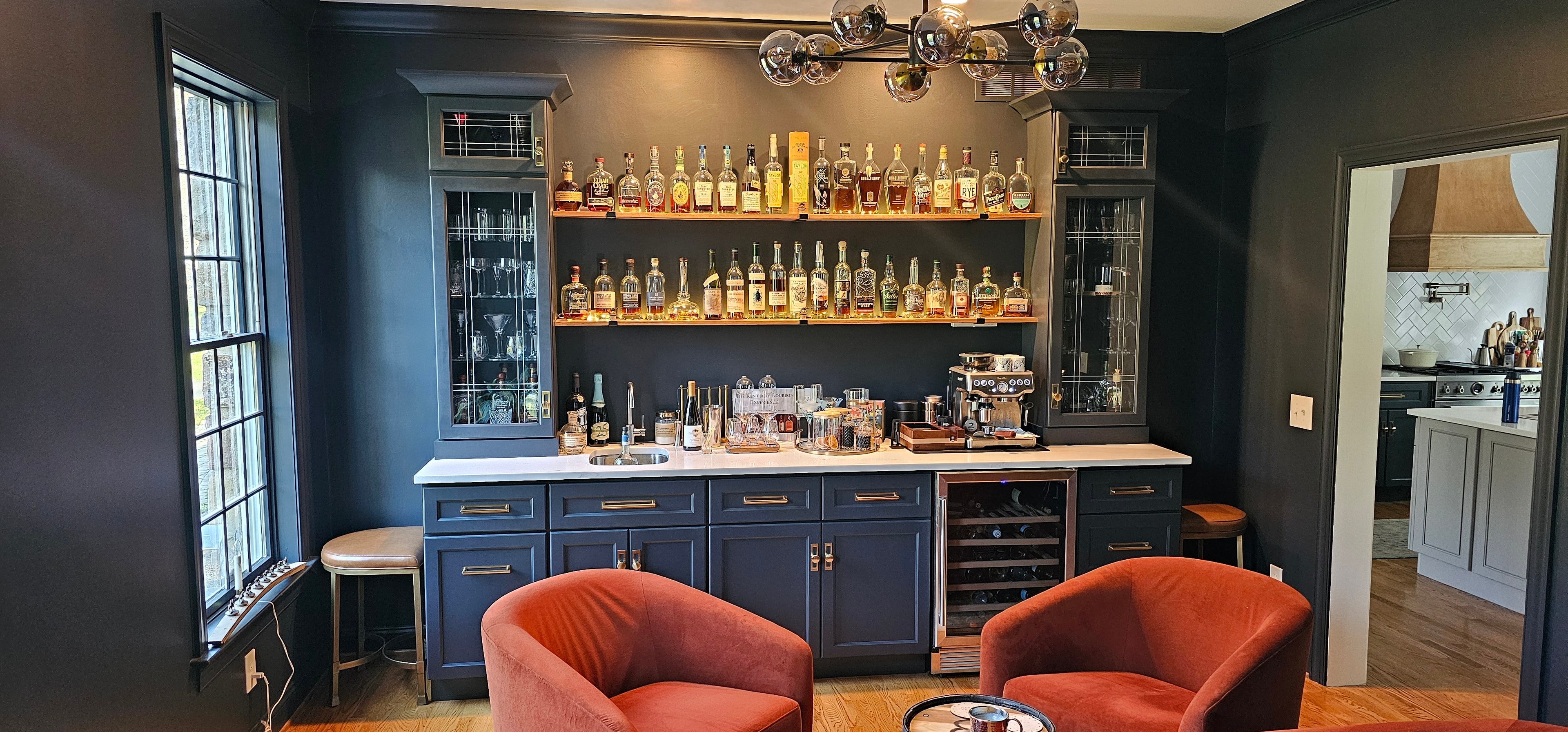 Custom Bar Build — Cabinetry, Plumbing & Electrical
